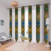 Ethiopian Ethnic Special Decoration Thin Fabric Curtain for Living Room Bedroom Curtain 3D Print Luxury Window Treatment Drapes