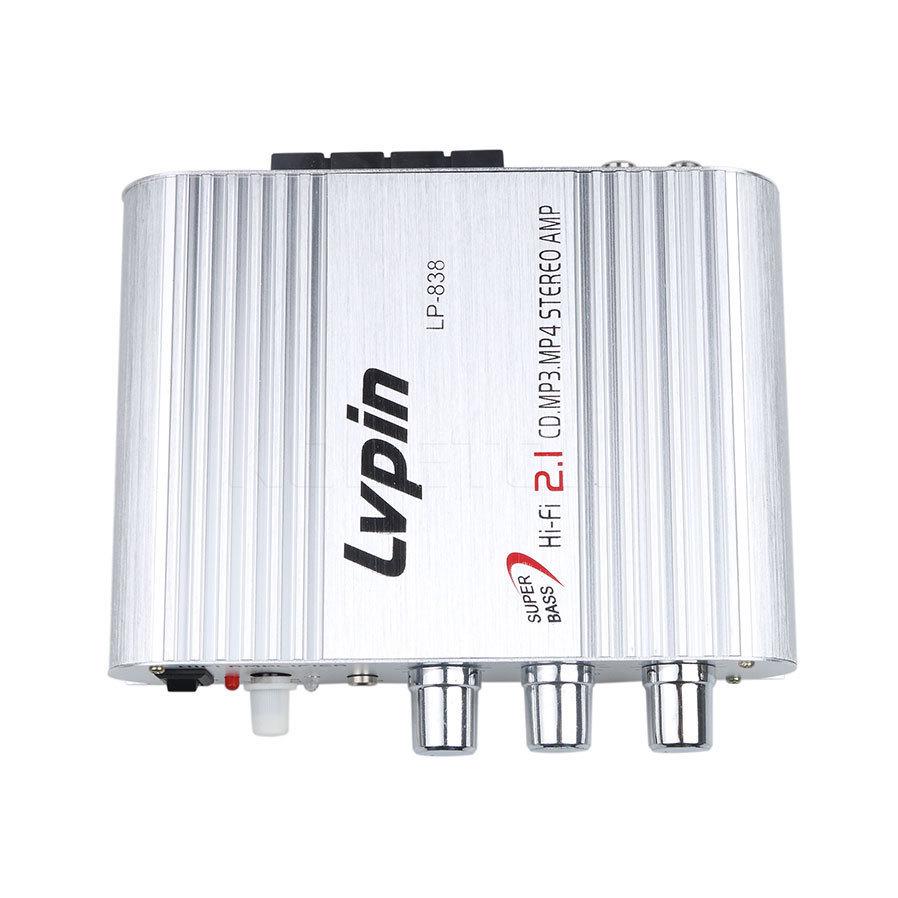 ONK Caiyun LVPIN LP-838 2.1 Channel Car and Home Power Amplifier