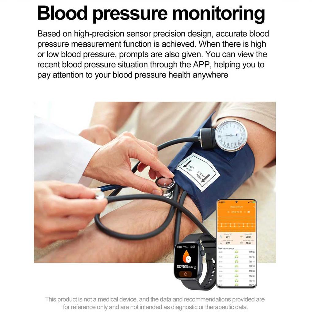 1.85-inch AMOLED Screen Smart Watch Women Bluetooth Call NFC Heart Rate Blood Pressure Blood oxygen Lady Sleep Smartwatches 2026