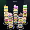 5Pcs Clear Doughnut Holder Wedding Table Decoration Dessert Display Stand DIY Donut Stands  Table