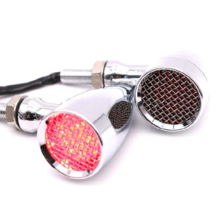 Weather Resistant Motorcycle Indicator Lights LED Turn Signal Light Indicator Lights Blinkers Flasher 100W