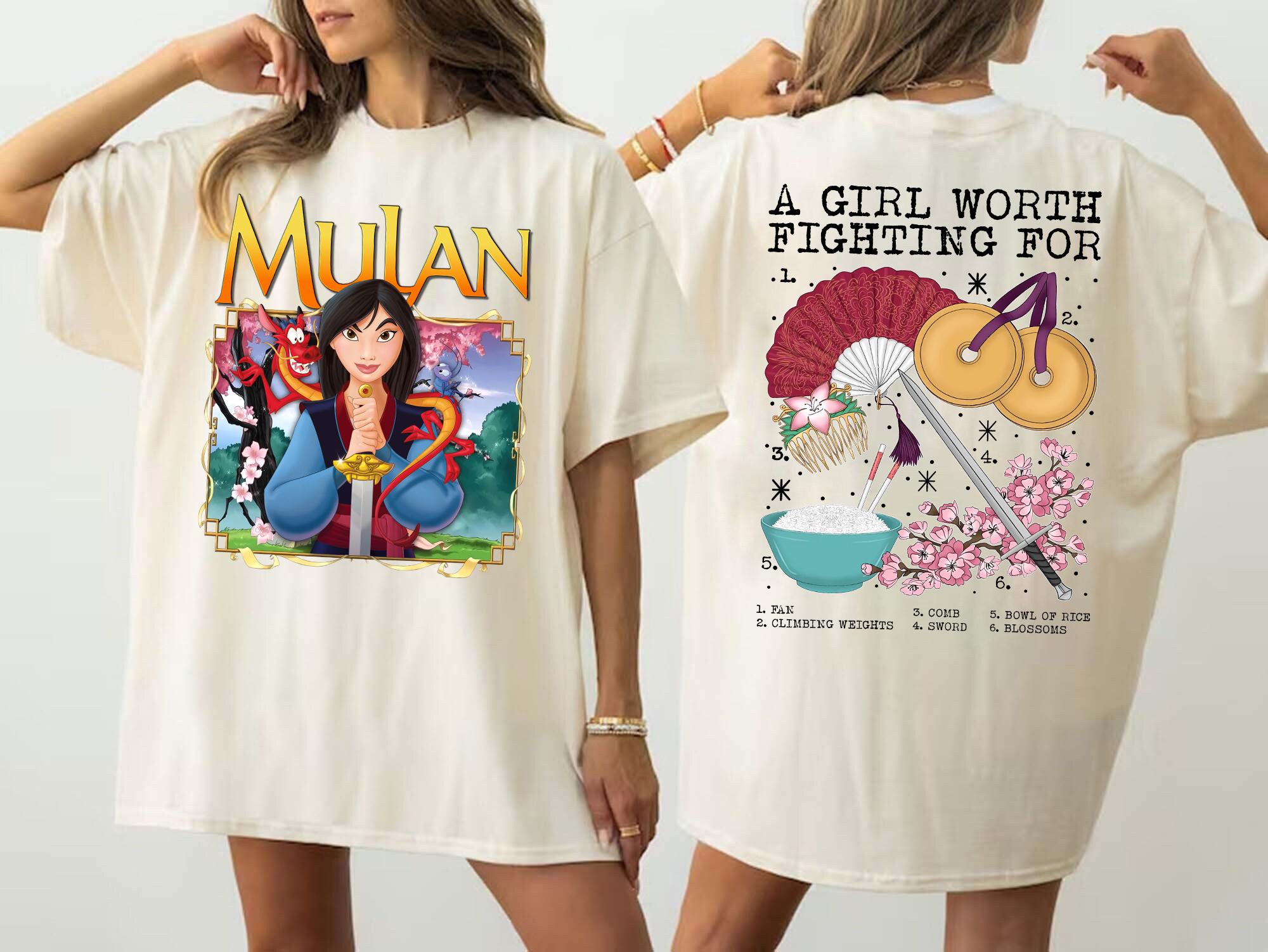 Mulan Shirt Princess Mulan Shirt Princess Mulan Shirt Family Vacation Shirt Magical Kingdom S