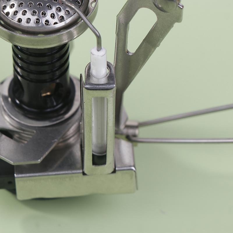 Składany Kuchenka Outdoorowa Ultralekki Stop Mini Kuchenka Gazowa Na Kemping Wędrówki Piec Gazowy Przenośna Kuchenka Outdoorowa Piknikowa