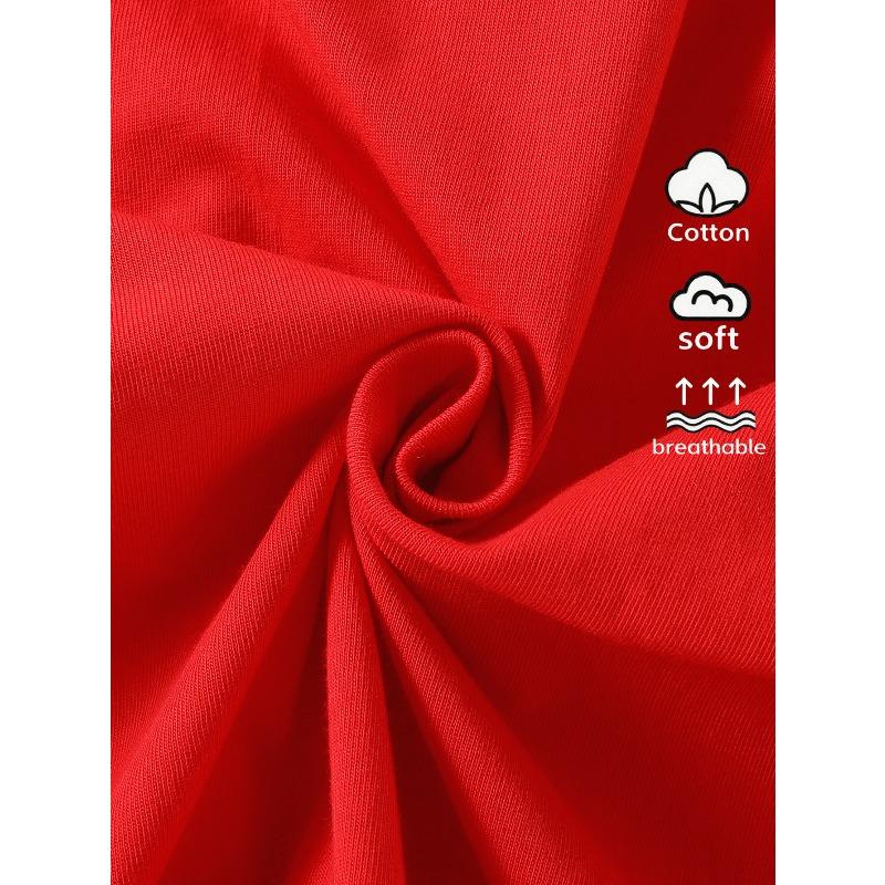 European sizes Boys' Short-sleeve T-shirt,Cotton with Printed Design, Red Racing Car Number Eight Children's Short Sleeves