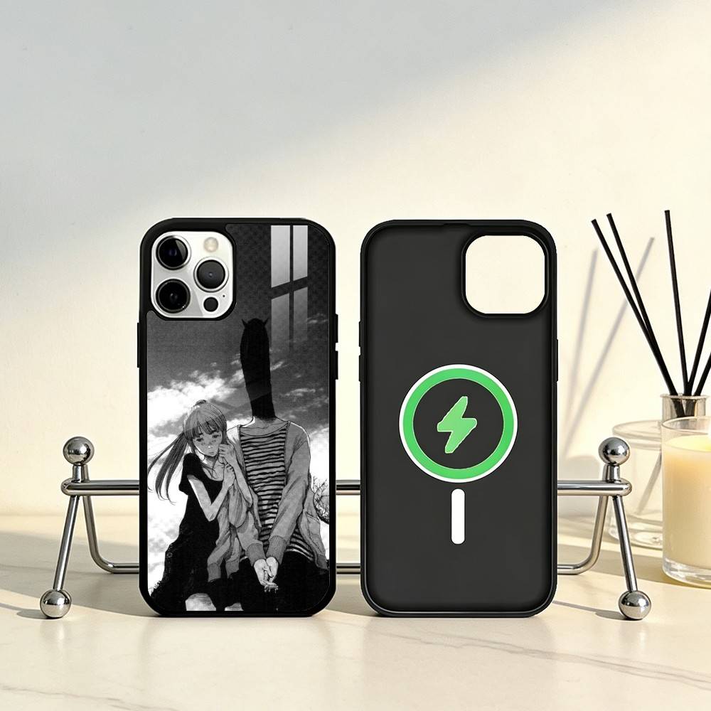 Goodnight O-Oyasumi P-Punpun Phone Case For iPhone17,16,15,14,13,12,11 Plus,Pro Max Magnetic For Magsafe Wireless Charging