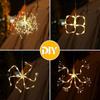 Solar Christmas Lights with Waterproof 8 Modes Remote Outdoor Chandelier for Garden Gazebo Porch Party Wedding Christmas Decor
