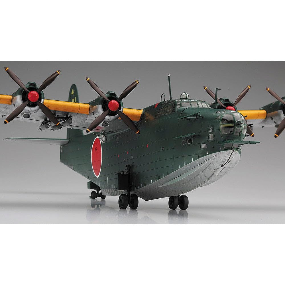 Hasegawa Scale Japanese Navy Kawanishi H8K2 Type 2 Flying Boat Model 12 E45 Plastic Model 1/72