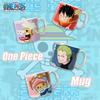 High Quality 1pc Official One Piece Egghead Arc Mugs-Luffy(Gear5/)ZoroChopper In Egghead Design Ceramic Drinkware for Manga Enthusiasts