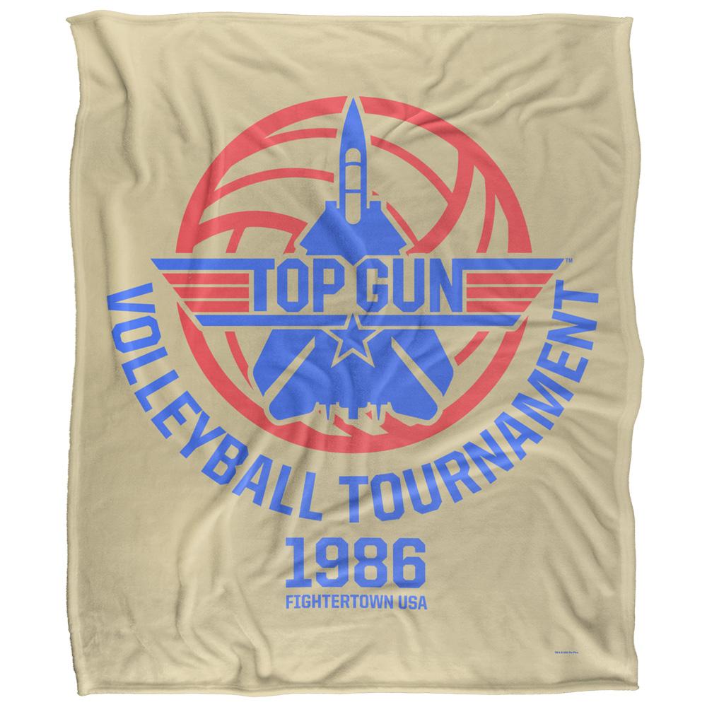Top Gun Volleyball Tournament 1986 Blanket