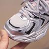 Children's Sports Shoes 2025 Spring and Summer New Trendy Brand Girls N-word Mesh Shoes Breathable Mesh Boys Dad Shoes