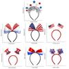 Patriotic Headbands Hair Accessories Veterans Party Favors Set Of 7 Patriotic Hair Hoops For 4th Of July Memorial Veterans