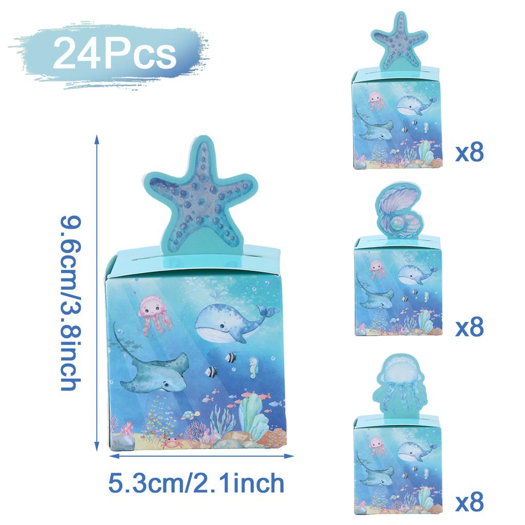 Under The Sea Summer Ocean Theme Birthday Party Decor Kids Boy Background Cute Dolphin Starfish Decoration Event Banner Props