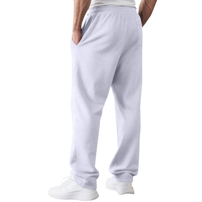 Mens Fashion Comfortable Straight Sweatpants Sports Pants Outfit Hombre Elegante Casual