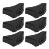 6PCS Walking Sticks Tips Protectors Antislip Trekking Pole Foot Cover for Outdoor Hiking