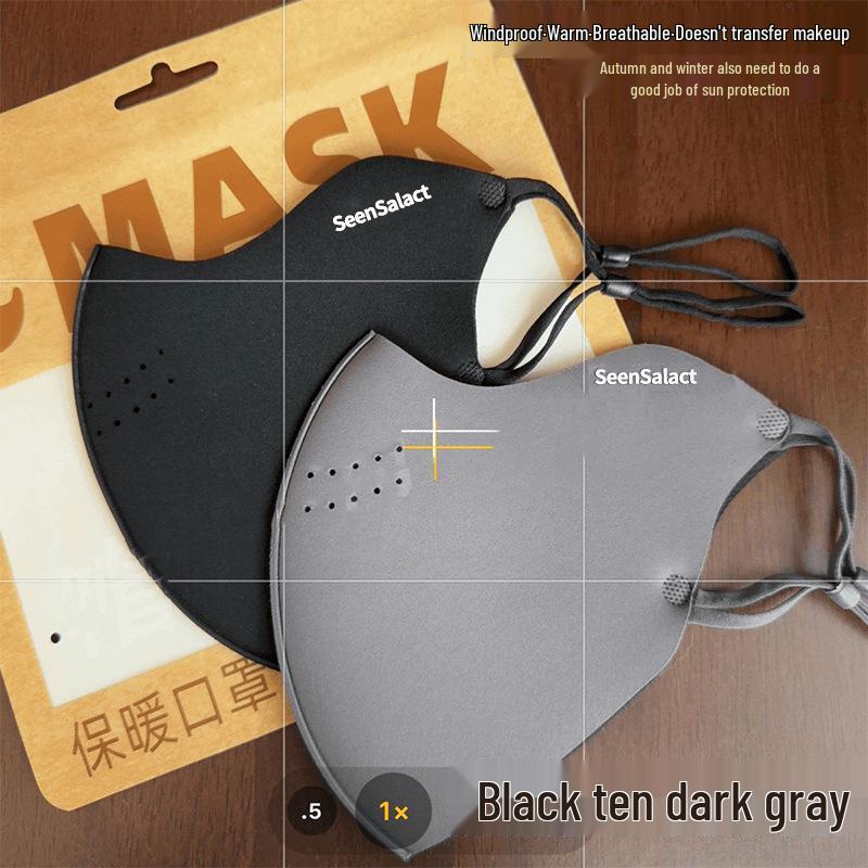 Neuling 0.01: 3D Atmungsaktive Winddichte & Kältefeste Outdoor Radsport Gesichtsmaske