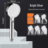 TLXT 5-Mode Pressurized Handheld Shower Head
