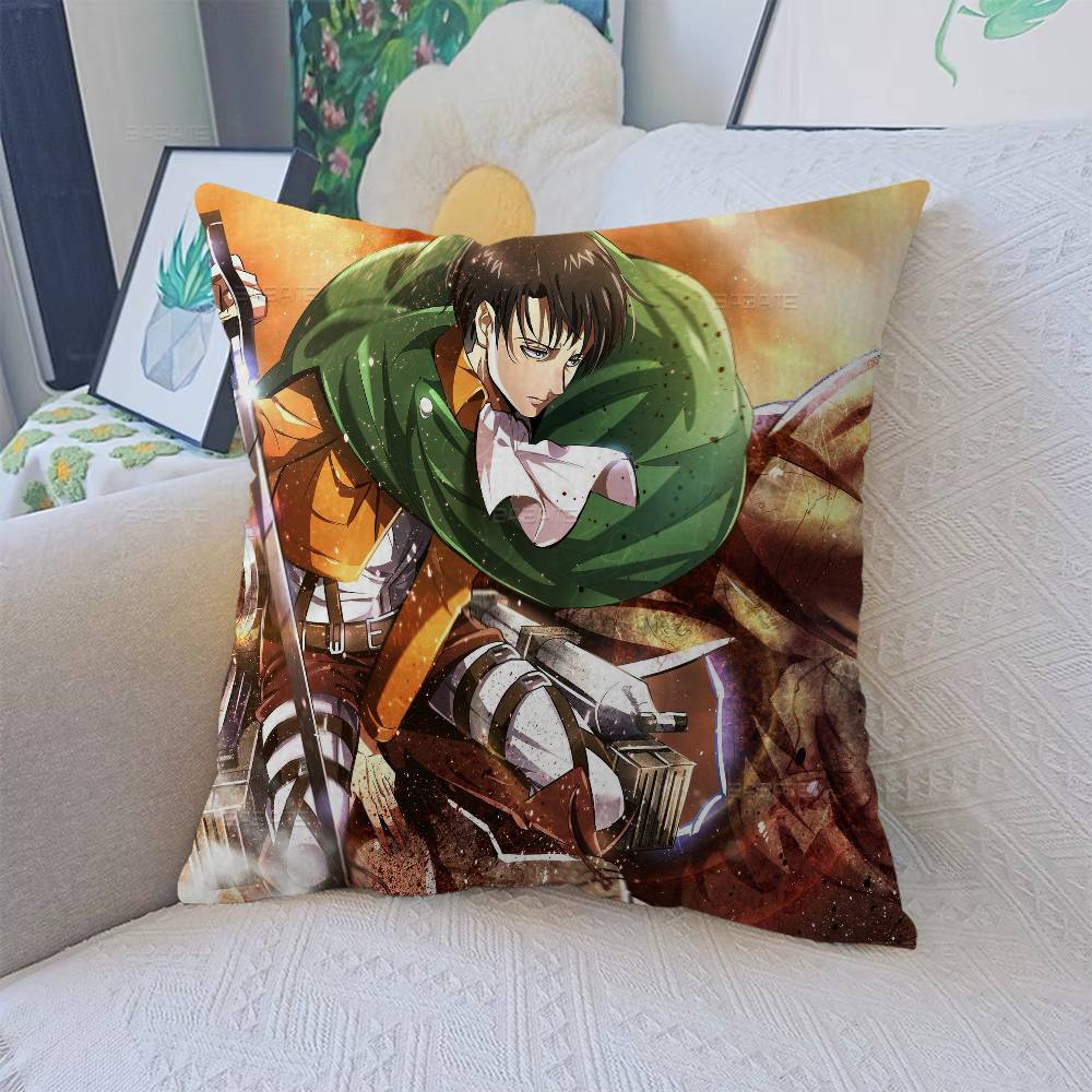 Japanese Manga A-Attack O-On T-Titan Cushion Cover Decorative Pillow Sofa Home Decor Case Pillow Cases