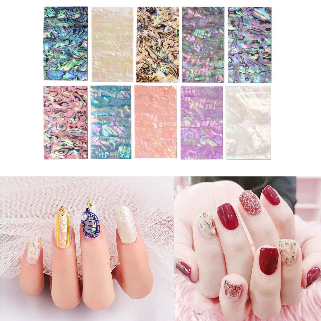 Abalone Seashell Sticker Aesthetic Sticker for Scrapbooking Phone Case Jewelry Making Nail Art Handmade Craft Decoration