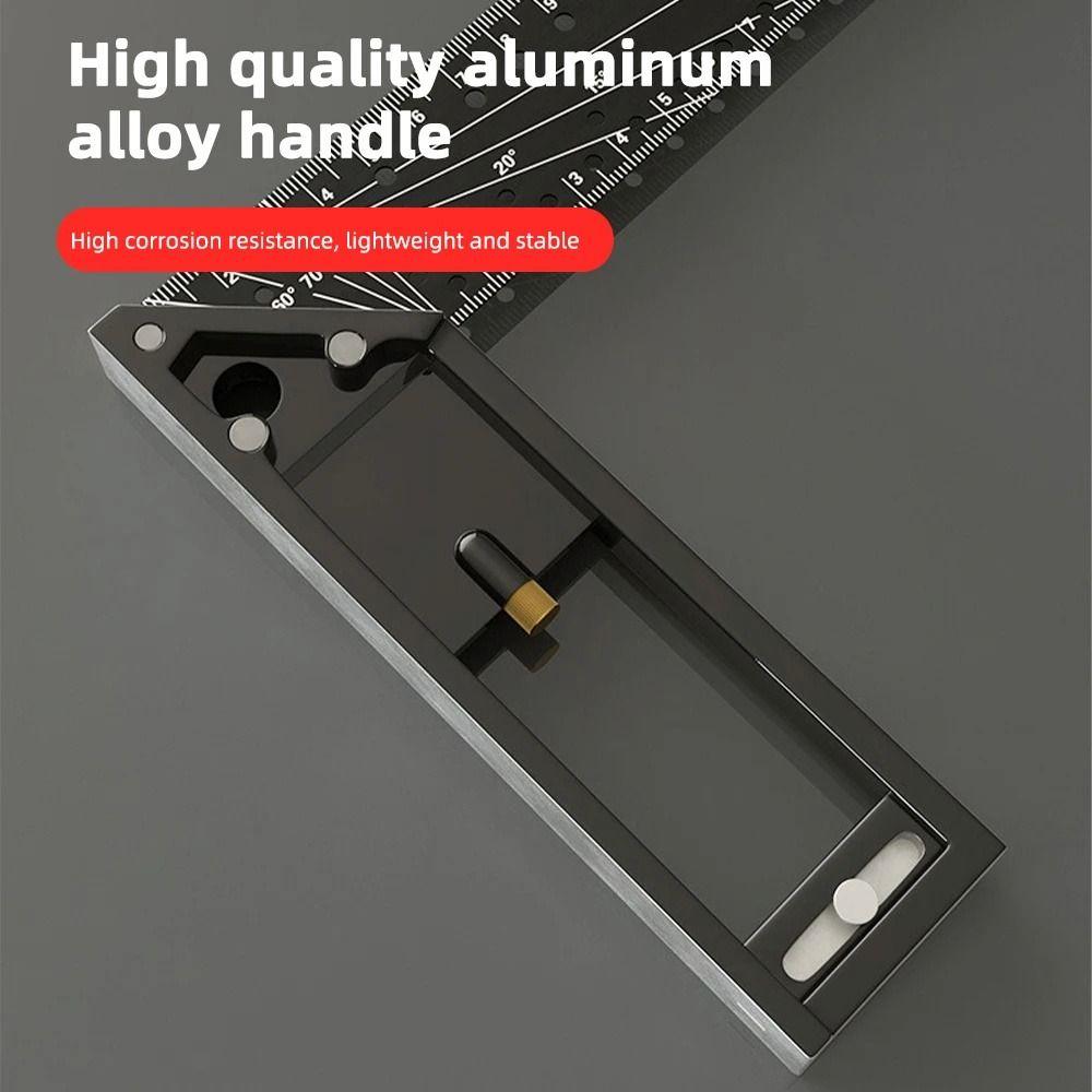 High Precision Right Angle Ruler Industrial Grade Woodworking Gauge  Carpentry