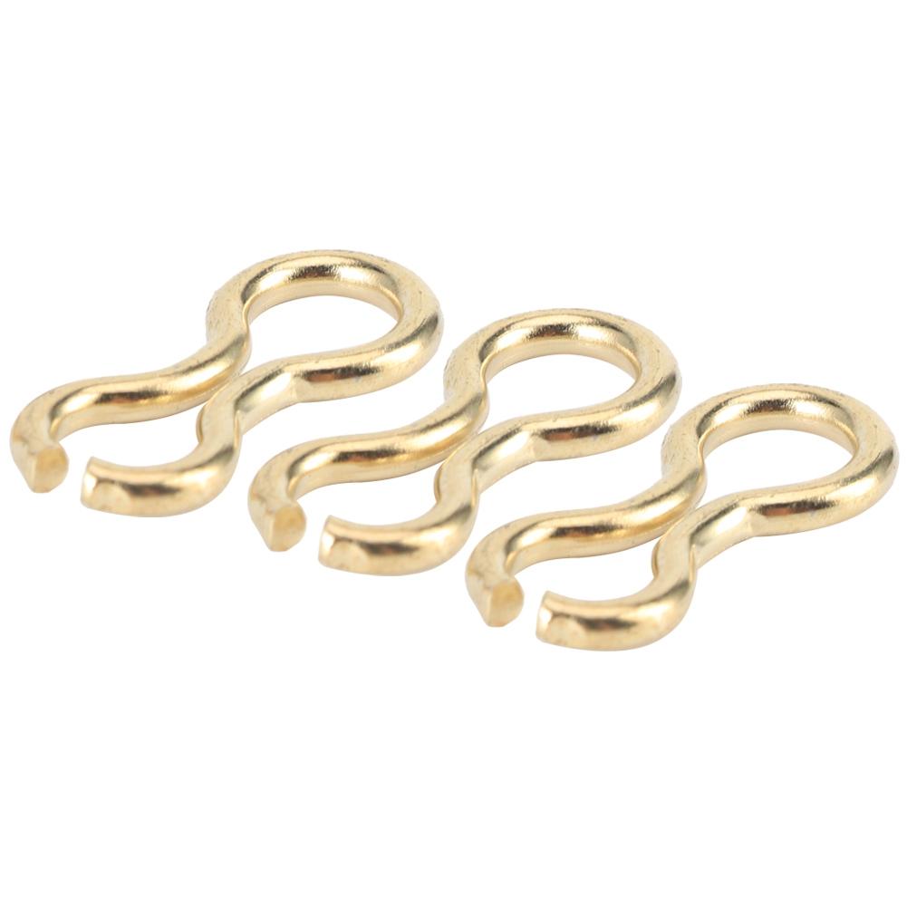 100PCS Steel Alloy Carp Fishing Wire Eyes Sinker Screw s Mould Loops Tackle AccessoryL