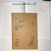 18K Large Cowhide Notebook for Elementary & Junior High Language Studies