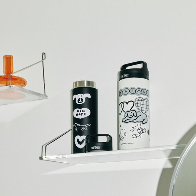 THERMOS [Thermos] Inapis Square Insulated Carry Handle Tumbler JOW-800KC (800ml)