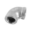 12" Elbow Pipe Connector 90 Degree Angled Stainless Steel Female Threaded DN15
