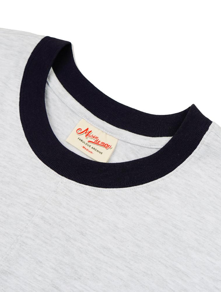 LA MAISON STUDIO Separate Ringer Short Sleeve Ashgray(Fcg2Ts811M)