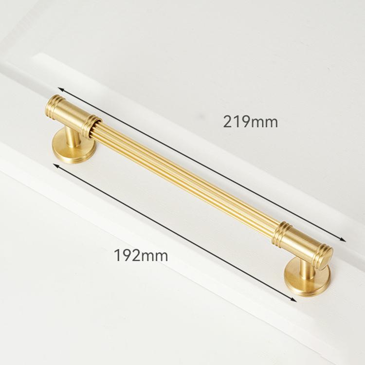 Modern Brass Solid Cabinet Handles Drawer Wardrobe Shoe Wine Cabinet Door Handle Knobs