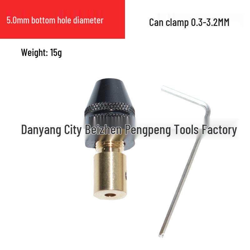 Mandrin hexagonal cu trei bacuri 0.3-8.0mm Convertor mini pentru burghiu pentru polizor electric