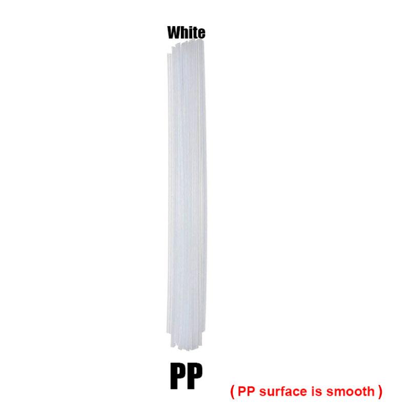 5/10/20 ADET Plastik kaynak çubukları ABS/PP/PVC/PE Kaynak Çubukları 5x2mm Plastik Kaynak tabancaları Tampon Onarımı Kaynak Malzemeleri 20cm