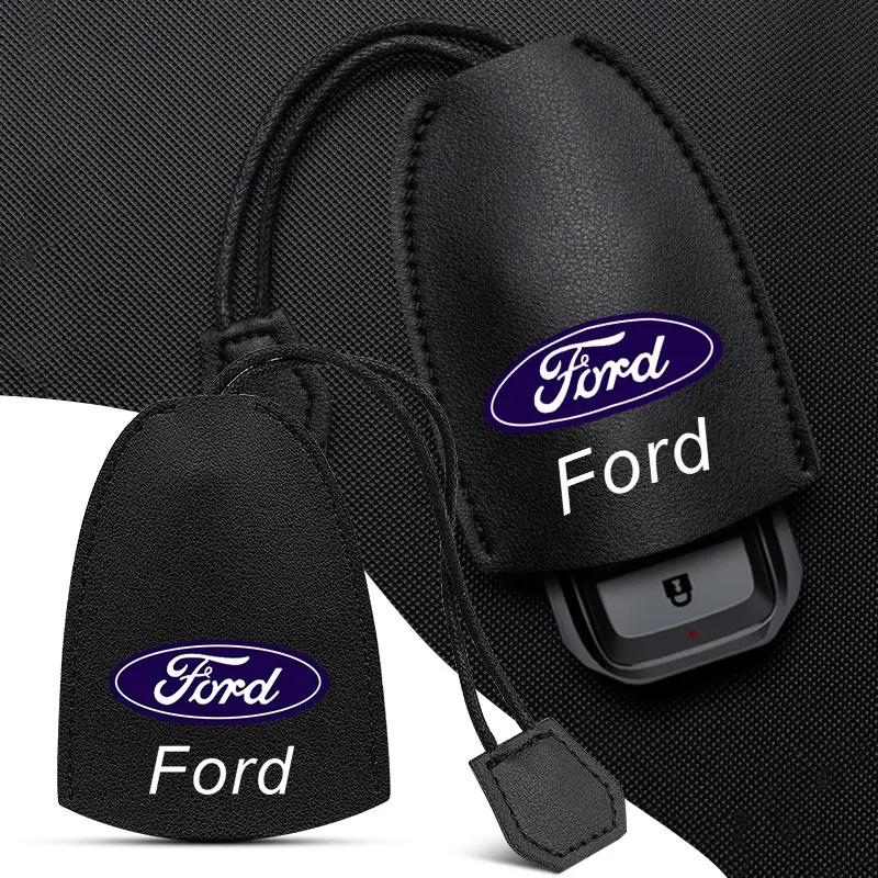 Car Key Storage Bag Creative Fashion Simple Decorative Keychain For Ford ST FOCUS 2 3 Mondeo Fiesta Kuga MK2 MK3 MK4 Ecosport