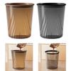 Trash Can Garbage Container Bin Stylish Minimalist Household Wastebasket for Bedroom Laundry Room Living Room Bathroom Kitchen