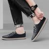 Fashion Casual men's shoes Comfortable high-quality design style Fashion Party Daily quality Young people's Black and white Shoes