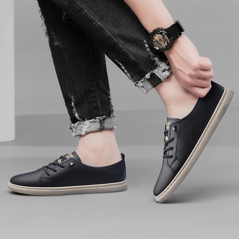 Fashion Casual Men's Shoes Comfortable High-quality Design Style Fashion Party Daily Quality Young People's Black and White Shoes