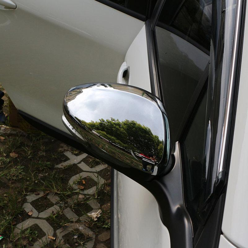 2Pcs Car Rear View Mirror Protection Cover Trim for Peugeot 2008 2016 - Side Mirror Covers Accessories