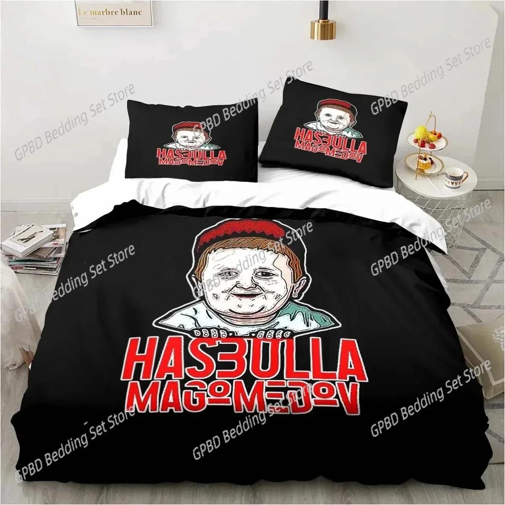 Comforter Hasbulla Magomedov Fighting Meme Bedding Set Bedroom Soft Modern S Comefortable And