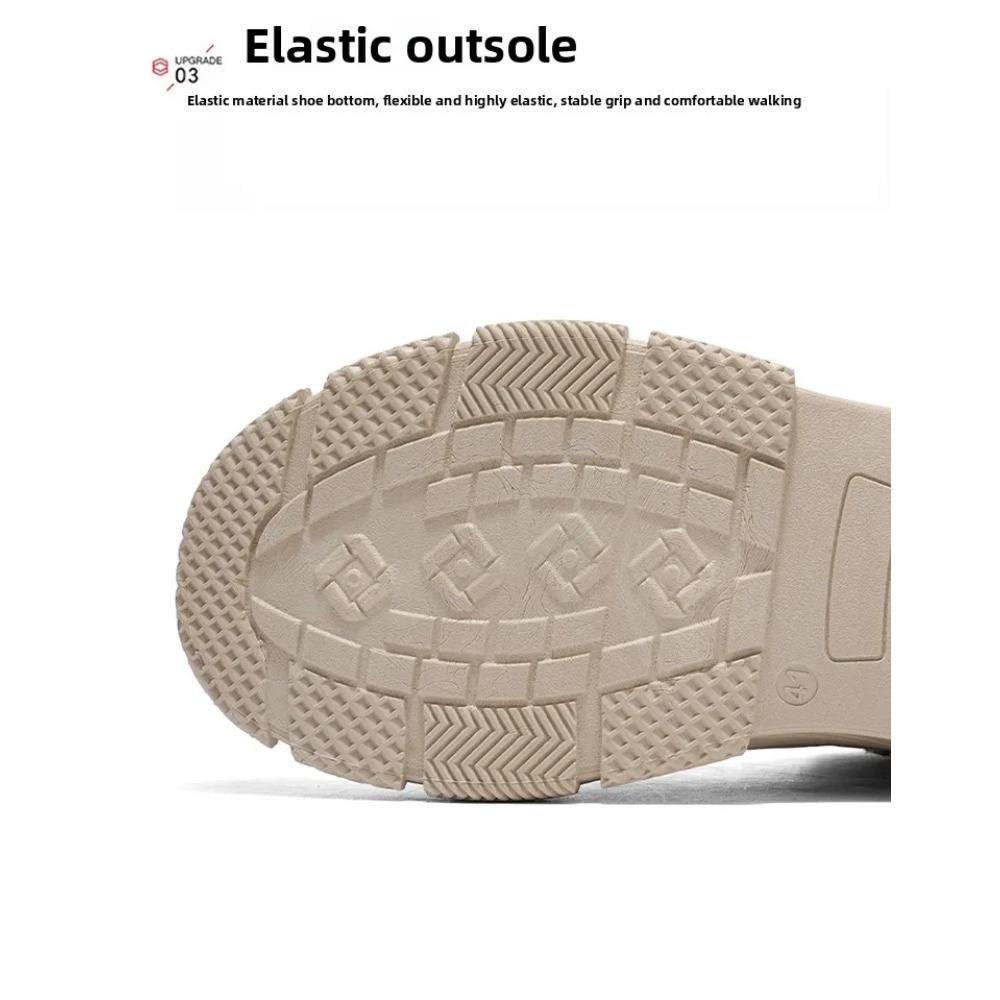 Winter Comfortable and Fashionable Trend Warm and Plush Casual Versatile Sports Anti Slip Men's Short Boots