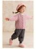 2025 Winter Mädchen Süßer & Vielseitiger Strickcardigan aus Merinowolle