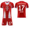 2025-26 Bayern hjemmetrøye #9 Kane #10 Musiala Fotballtrøyer