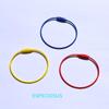 Colorful Spray-Painted Steel Wire Rope Keychain Pendant Bracelet DIY Jewelry Bag Charm.
