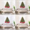 Christmas Wall Tapestry, Tree Wall Hanging Large Tapestry Decoration Polyester Fiber White Hem Around for Dorm Room Bedroom