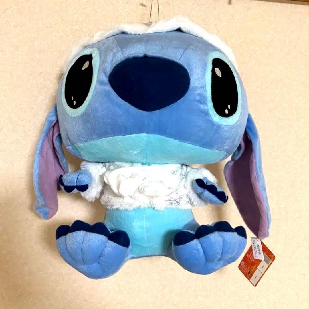 [New with tag] Stitch stuffed Disney toy with string, large approx. 47cm