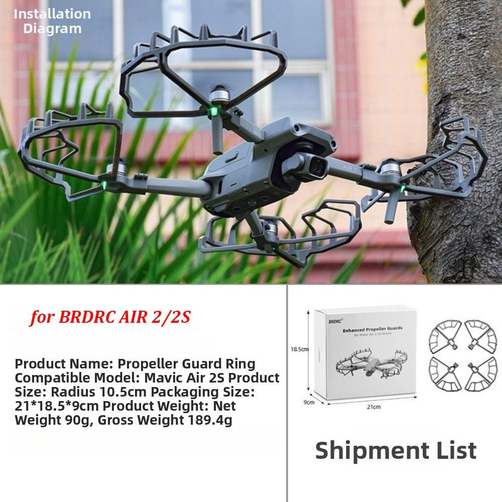 Propeller Guard Suitable for DJI MIN 3PRO Drone Protector Propeller Protection Ring 2/3/AIR2S/MINI 2 Propeller Protection Cover