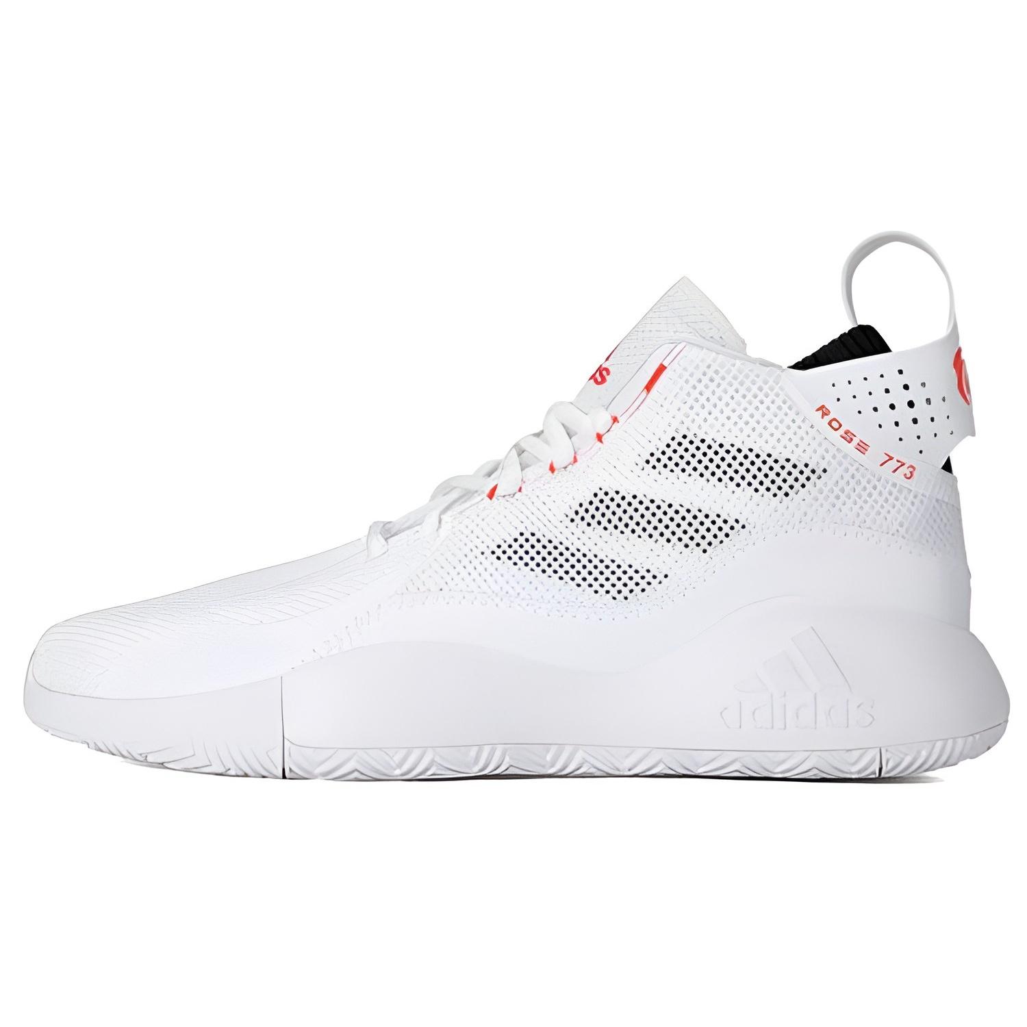 adidas D Rose 773 2020 White Solar Red Men s FW8657 EU 39⅓