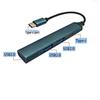 USB-C Hub with 4 Ports, Hot-Selling 2.0 Expander Dock