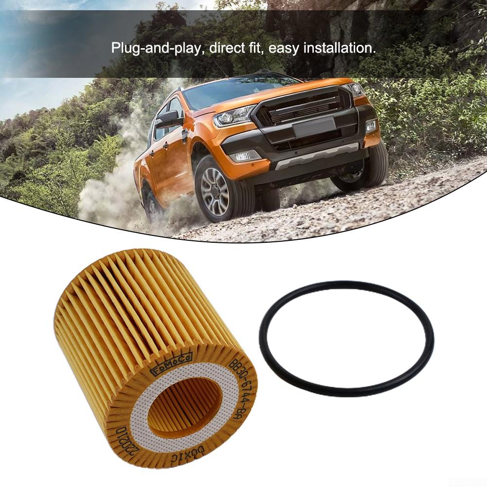 Engine Oil Filter Yellow Direct Fit Easy Installation