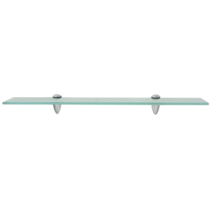 VidaXL Étagères murales 2 pcs Verre 60x20 cm 8 mm