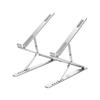 Portable Aluminum Laptop Stand with Double Layer Folding Design and Cooling Feature