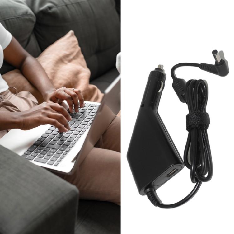 45W 65W 90W Power Supply Car Charger Laptop Adapter with Multi-type Connectors